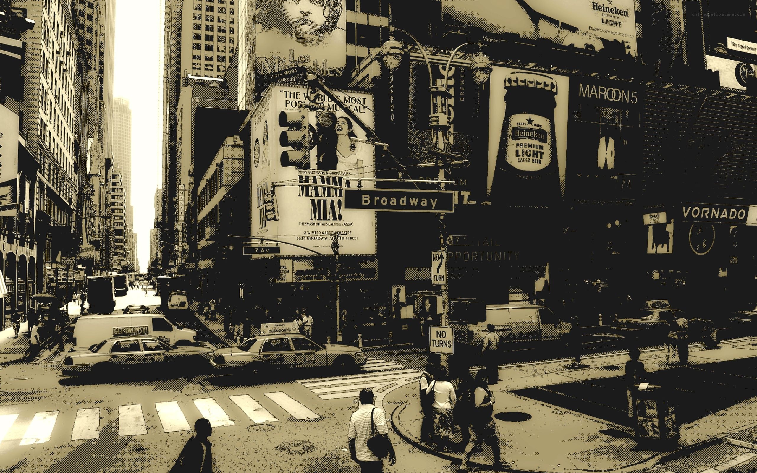Times Square street scene