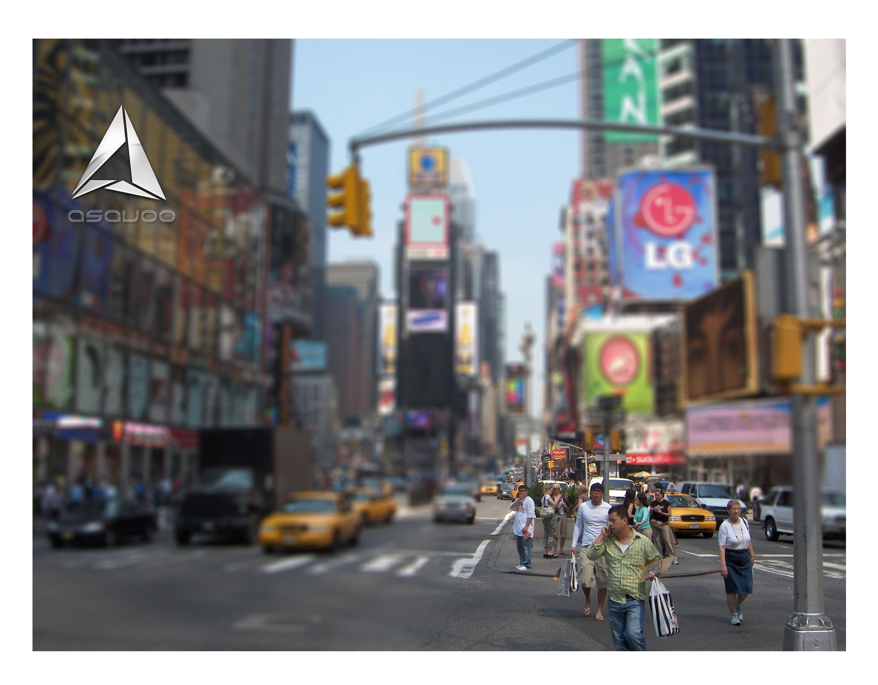 Times Square street scene
