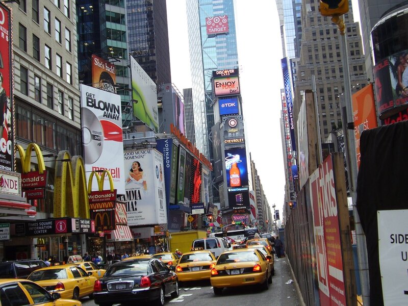 Times Square street scene