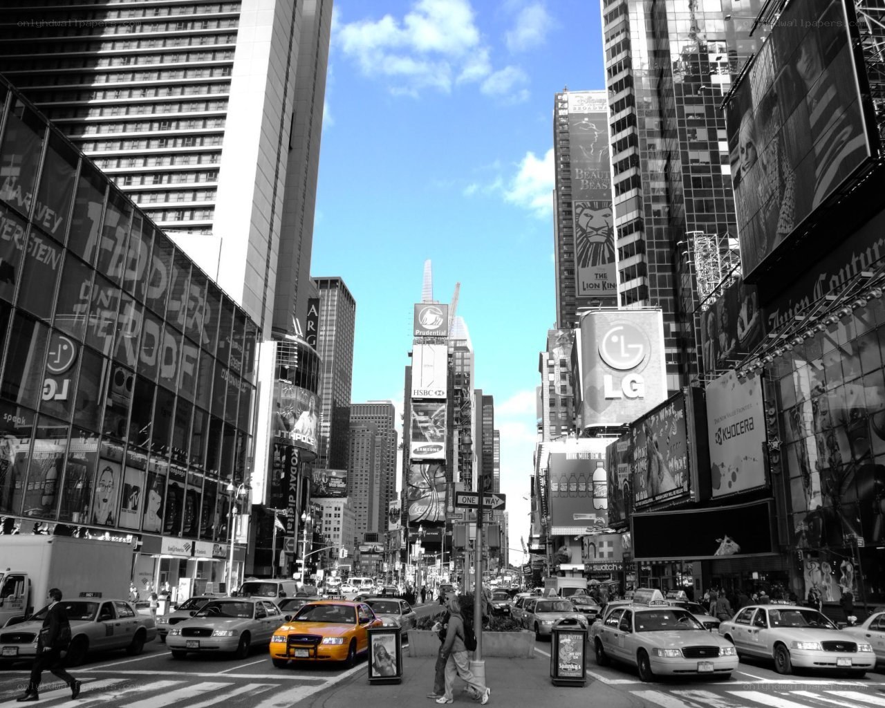 Times Square street scene