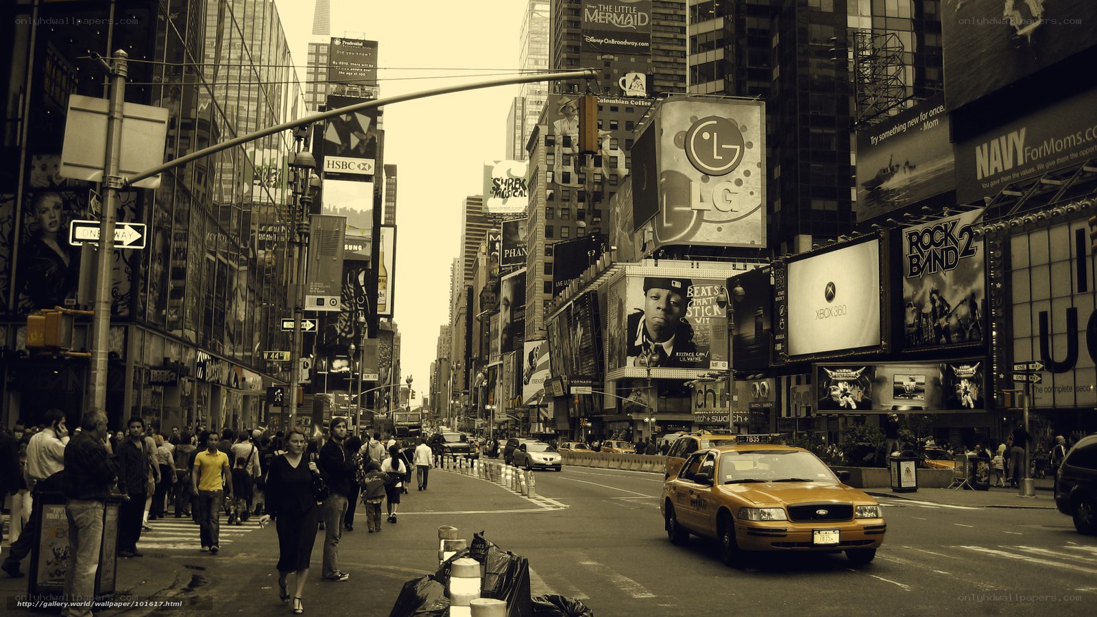 Times Square street scene