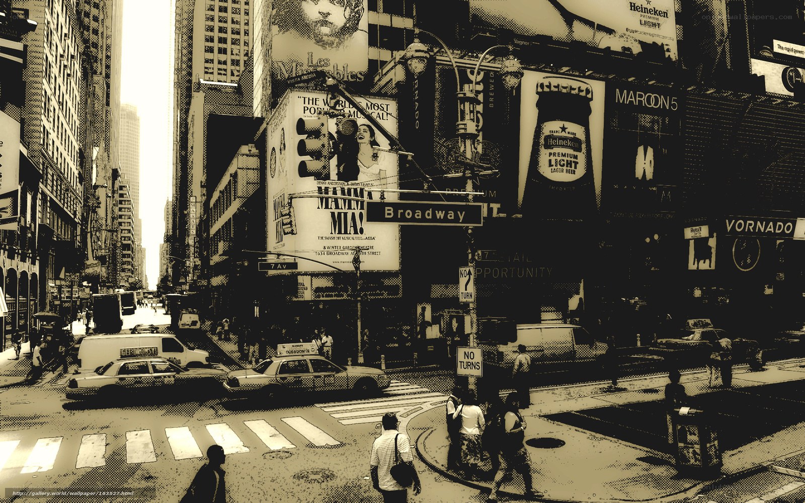 Times Square street scene