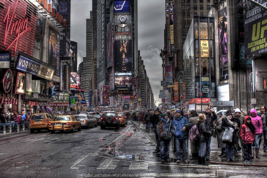 Times Square street scene