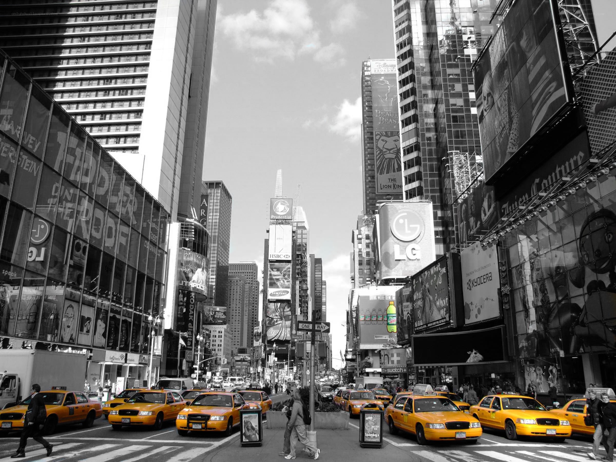 Times Square street scene