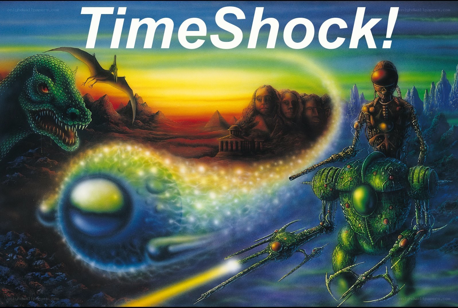 TimeShock game cover art