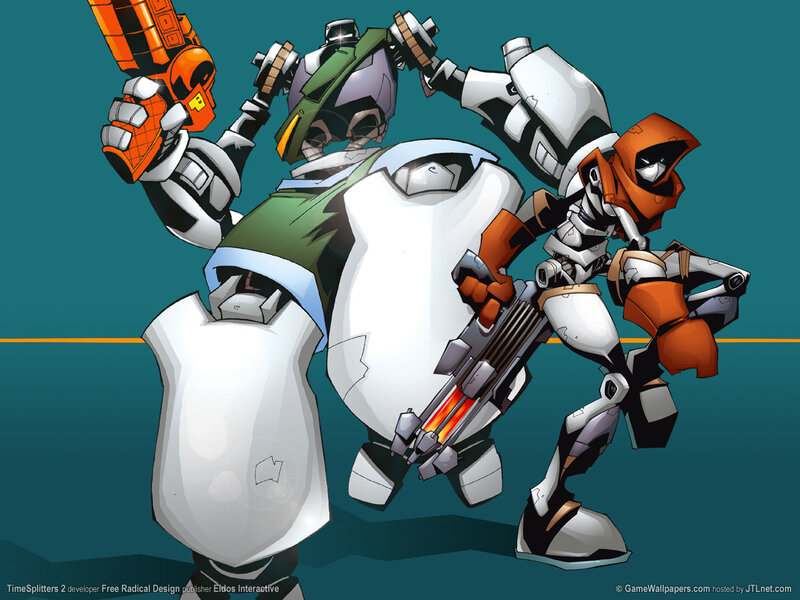 TimeSplitters 2 robot characters