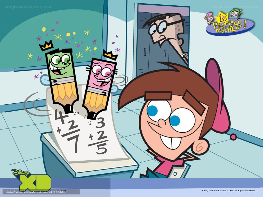 Timmy Turner with magic pencils