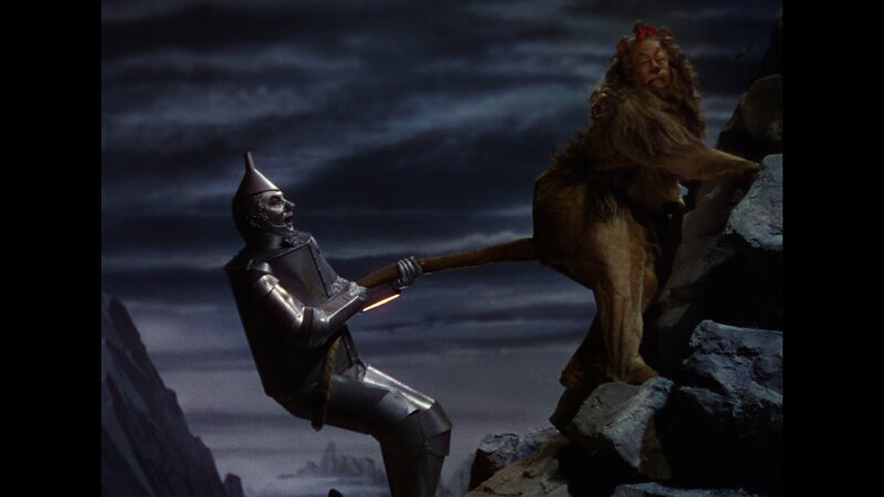 Tin Man Pulling Lion
