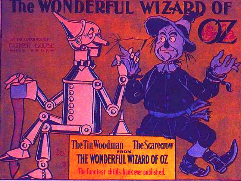 Tin Woodman and Scarecrow