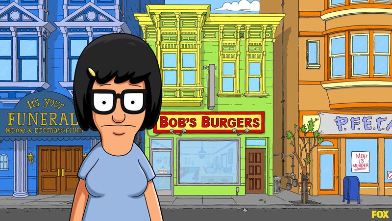Tina Belcher on the street