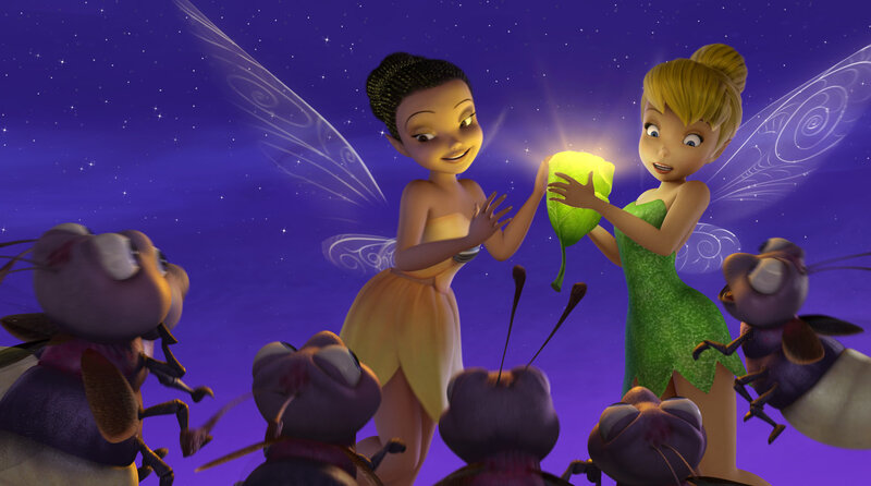 Tinker Bell and a Fairy — Purple