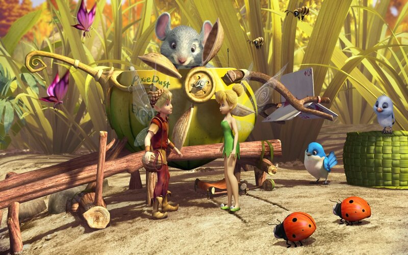 Tinker Bell and a Mouse