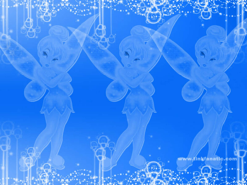 Tinker Bell Character — Blue