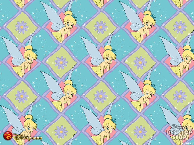Tinker Bell Character — Blue, Whimsical