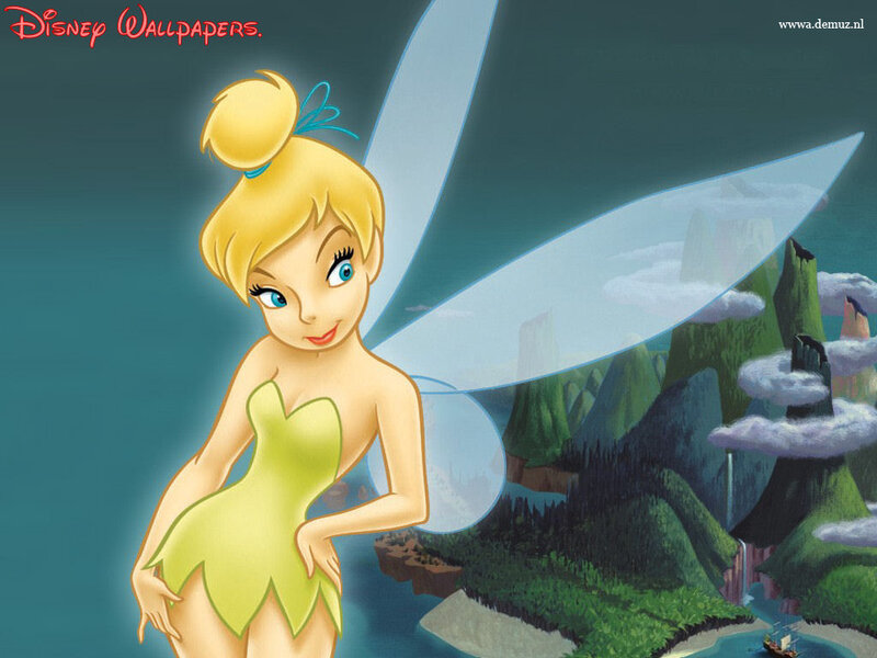 Tinker Bell Character — Green, Serene
