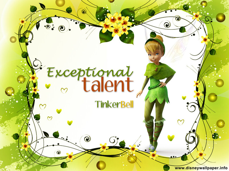 Tinker Bell Character — Green