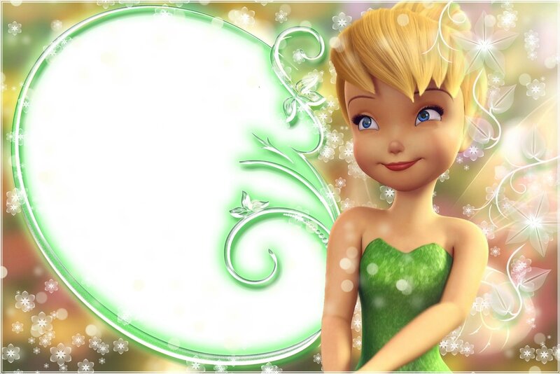 Tinker Bell Character — Green, Whimsical, Digital Art