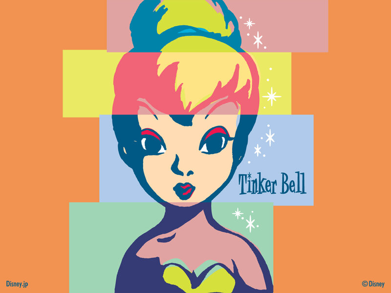 Tinker Bell Character — Orange
