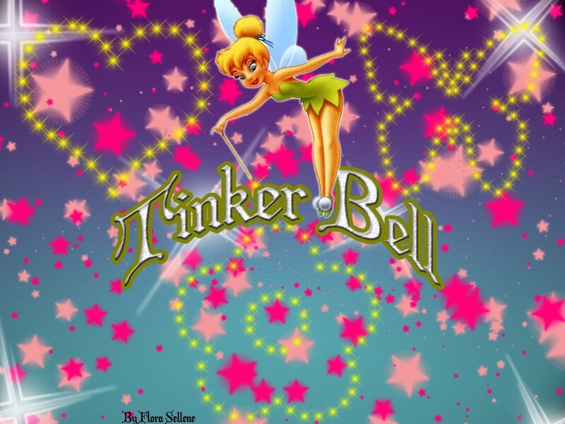 Tinker Bell Character — Purple