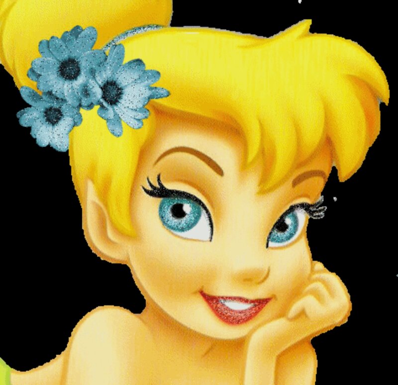 Tinker Bell Character — Yellow, Cheerful