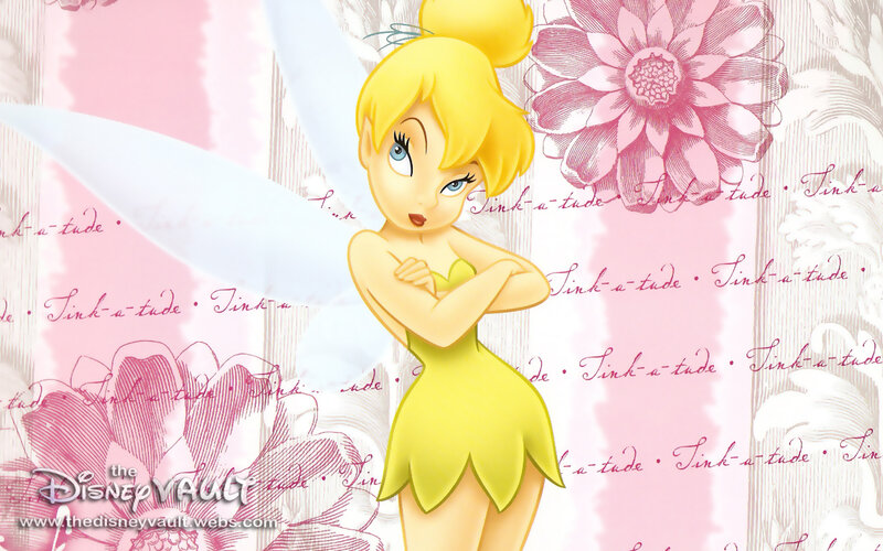 Tinker Bell Character — Yellow