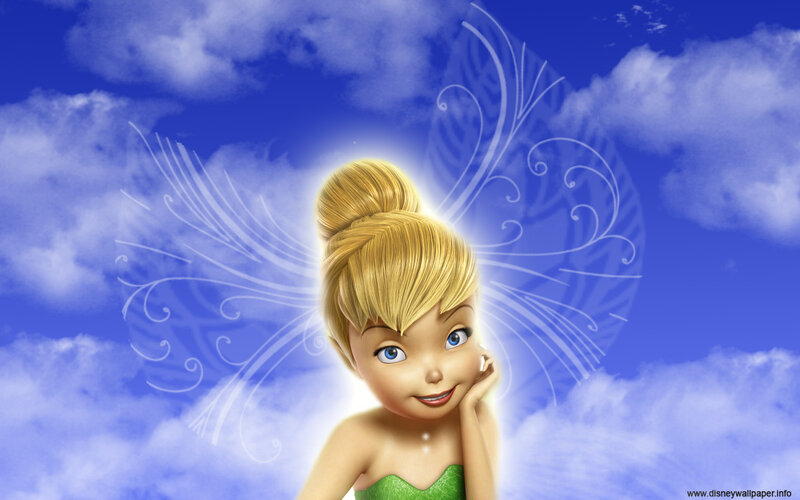 Tinker Bell Fairy — Blue, Serene
