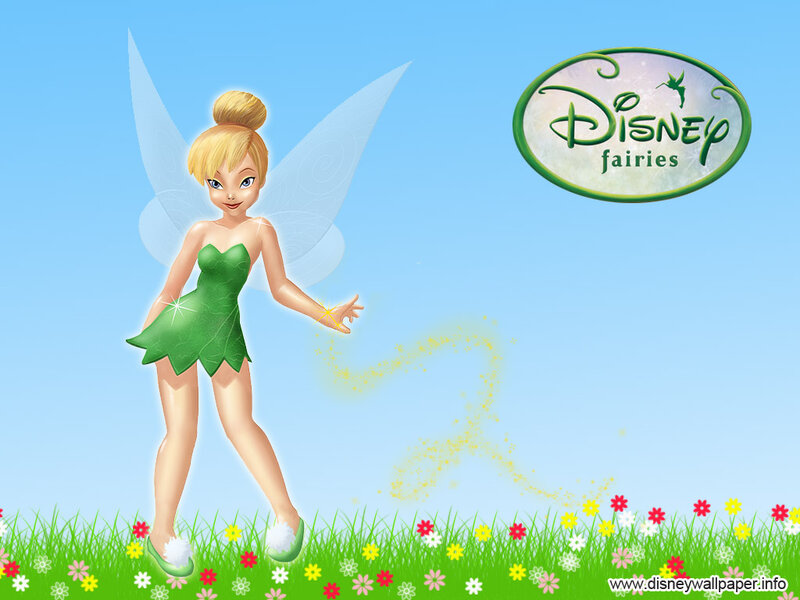 Tinker Bell Fairy — Green, Cheerful, Afternoon