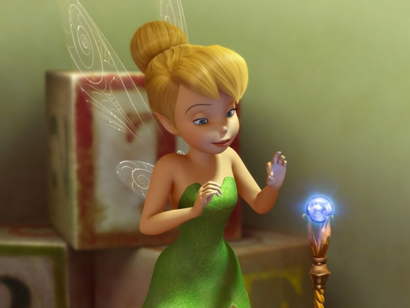 Tinker Bell Fairy — Green, Curious