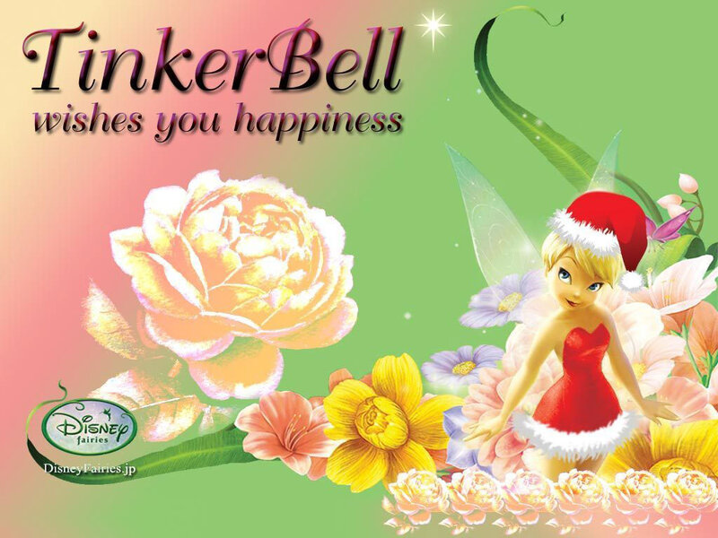 Tinker Bell Fairy — Green, Festive