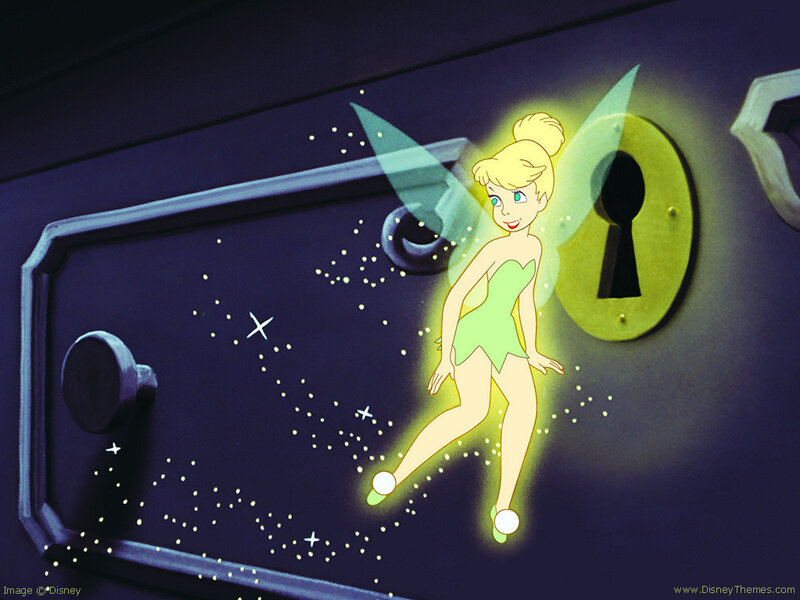 Tinker Bell Fairy — Green, Magical, Night