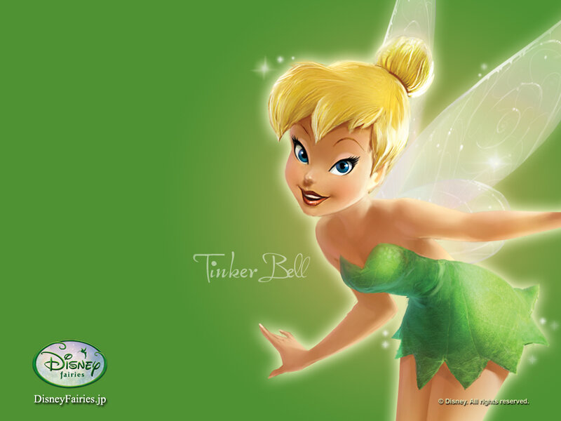 Tinker Bell Fairy — Green, Playful