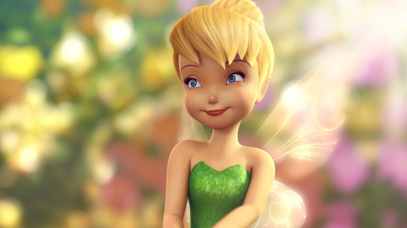 Tinker Bell Fairy — Green, Serene, Afternoon