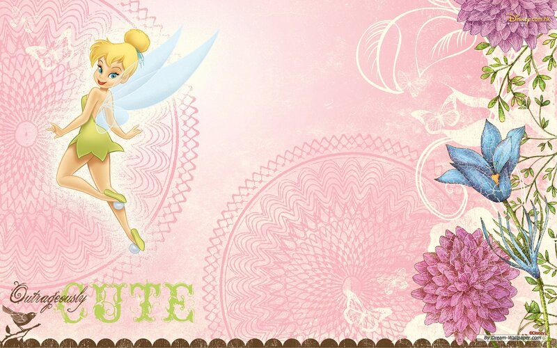 Tinker Bell Fairy — Pink, Whimsical