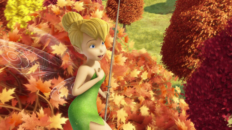 Tinker Bell in Autumn — Green