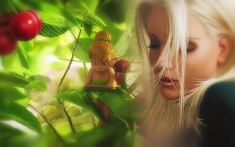 Tinker Bell in Foliage