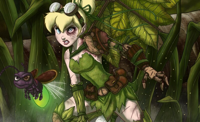 Tinker Bell in Forest