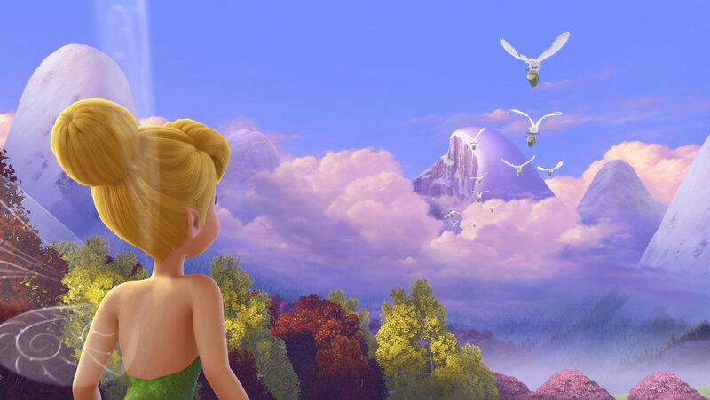 Tinker Bell Looking at Birds