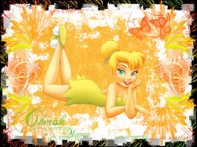 Tinker Bell Lying Down