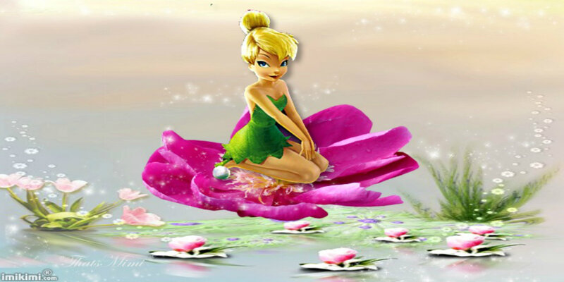 Tinker Bell on Flower