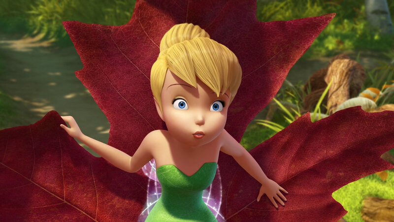 Tinker Bell on Leaf