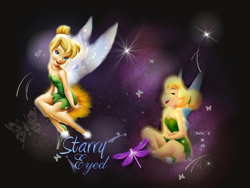 Tinker Bell starry-eyed