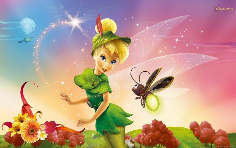 Tinker Bell with Firefly — Green