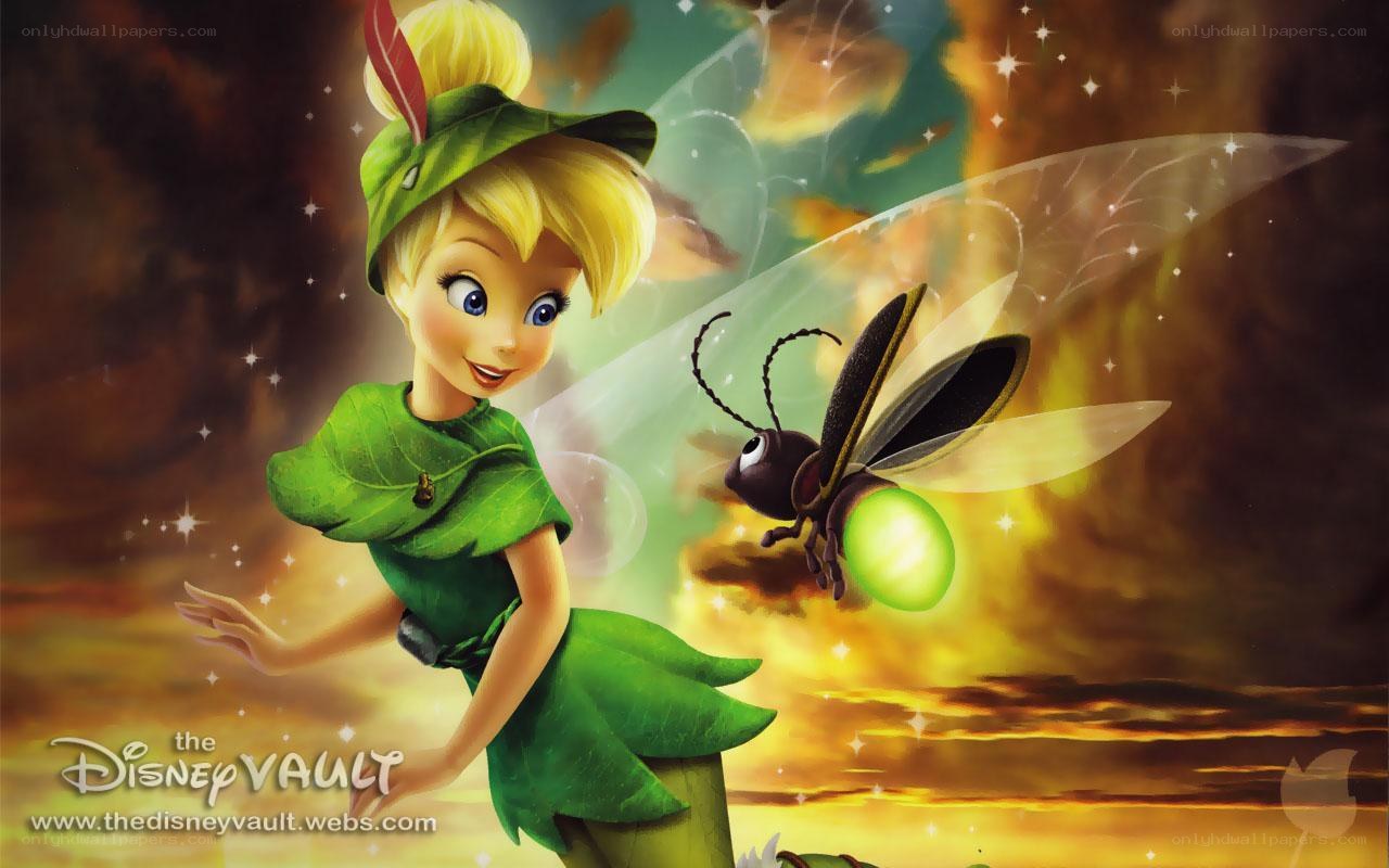 Tinker Bell with firefly