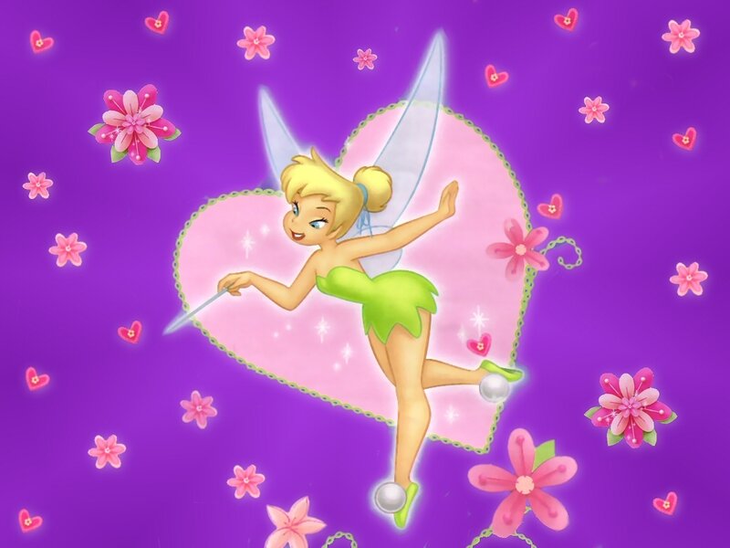 Tinker Bell with heart