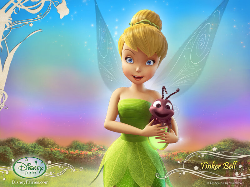 Tinker Bell with Insect