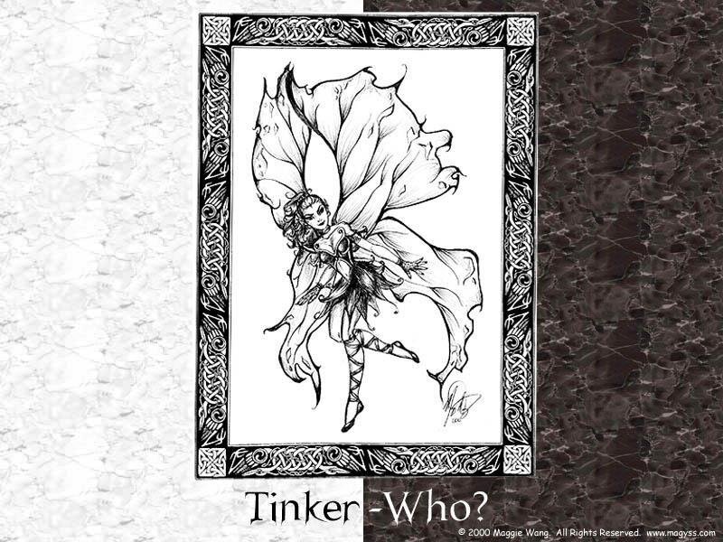 Tinker-Who fairy illustration