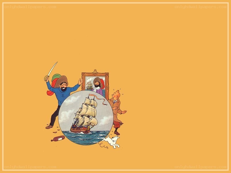 Tintin and the pirate