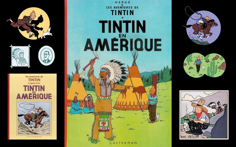 Tintin in America