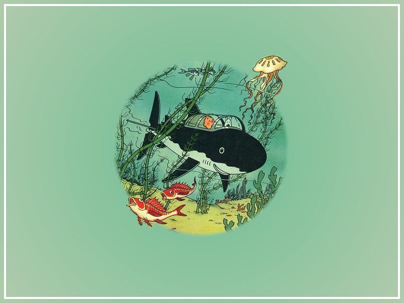 Tintin submarine adventure