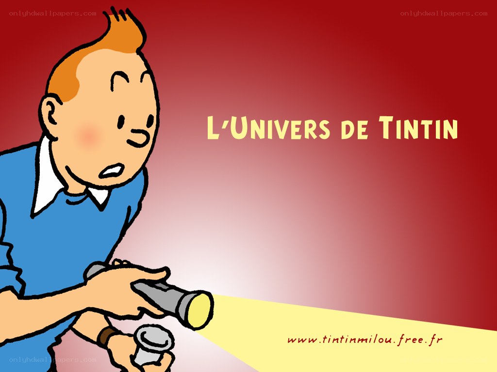 Tintin universe illustration